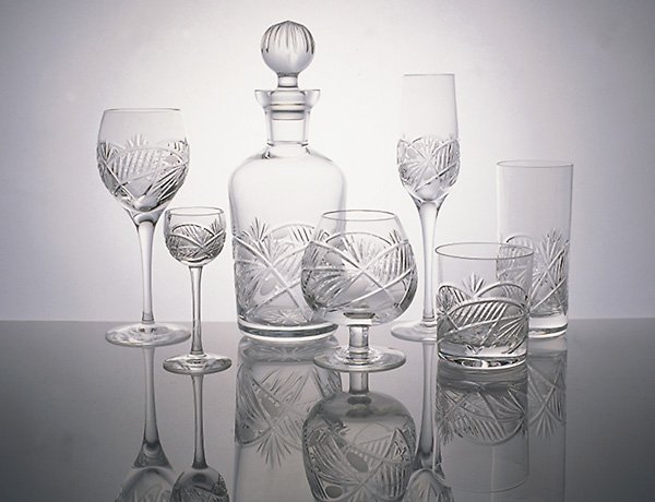 Crystal glasses